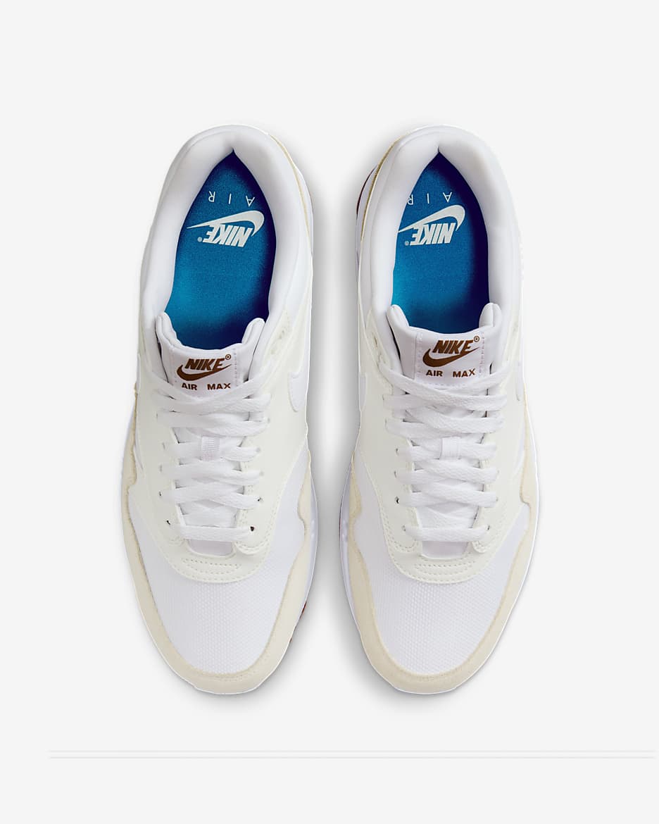 Grijze nike air max 1 best sale